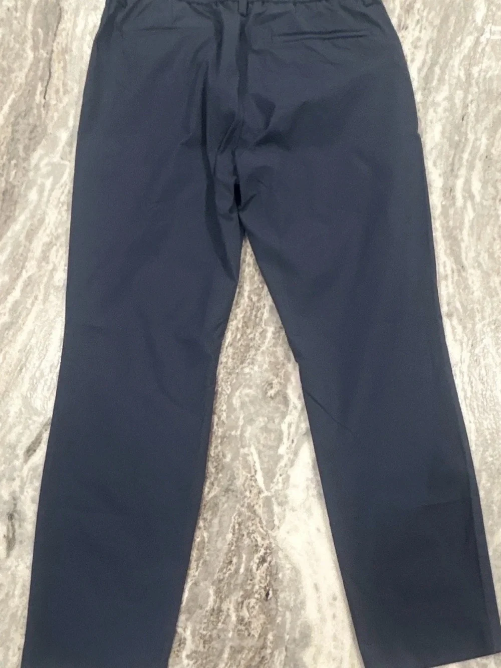 Banana Republic Men's Navy Straight Dress Pants